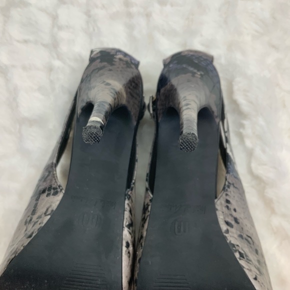 Michael Antonio snakeskin buckle heels - Picture 8 of 8